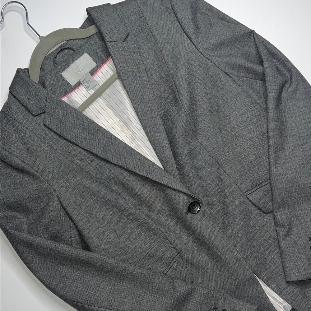 H&M Women’s Classic Gray Blazer - Picture 1 of 9